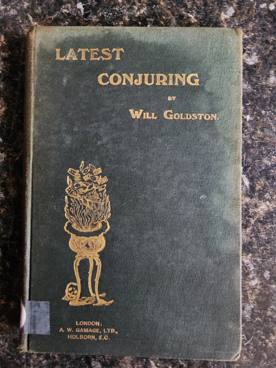 Set of 7 Will Goldston books (1 SIGNED)