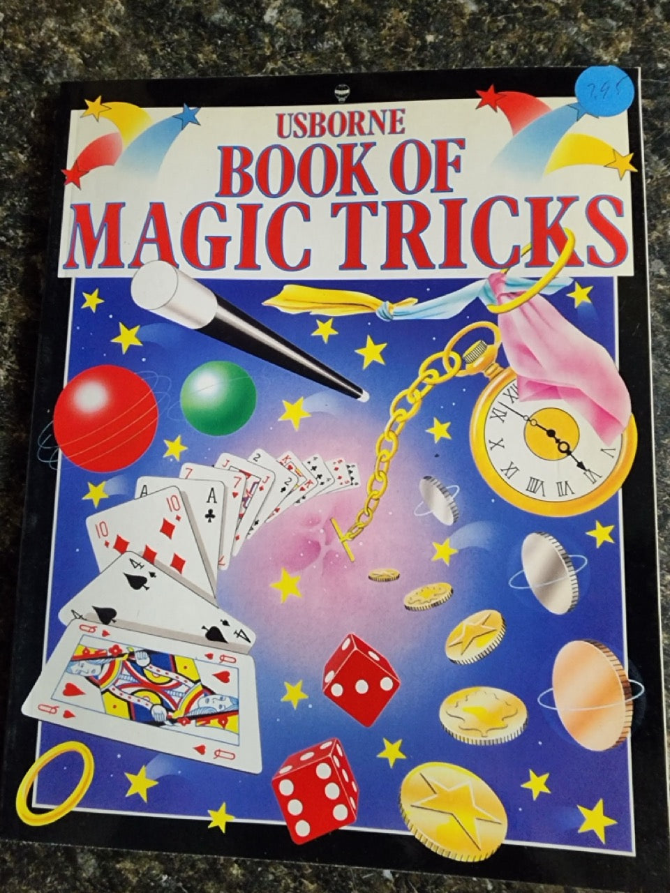 The Usborne Book of Magic Tricks- Rebecca Heddle & Ian Keabble