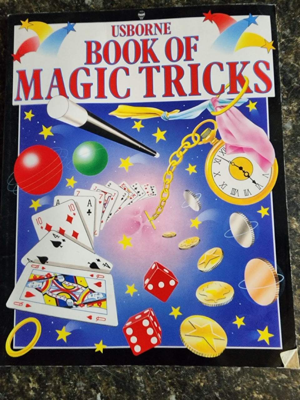 The Usborne Book of Magic Tricks- Rebecca Heddle & Ian Keabble