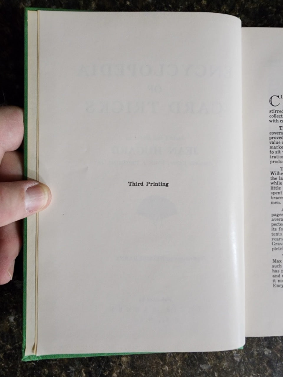 Encyclopedia of Card Tricks - Jean Hugard (HC)