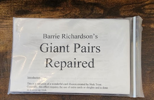Giant Pairs Repaired (Trick) - Barrie Richardson (SM2)