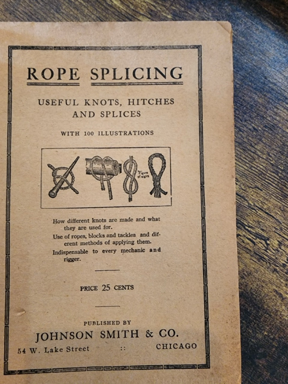 Rope Splicing - Johnson Smith & Co.