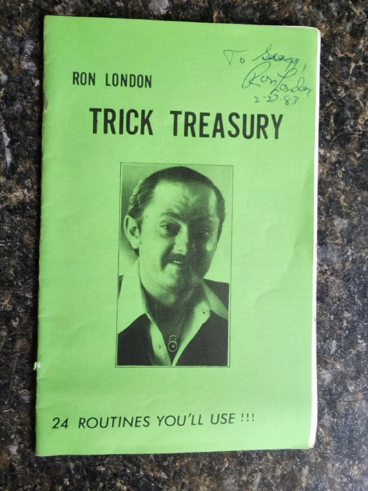 Trick Treasury - Ron London (SIGNED)