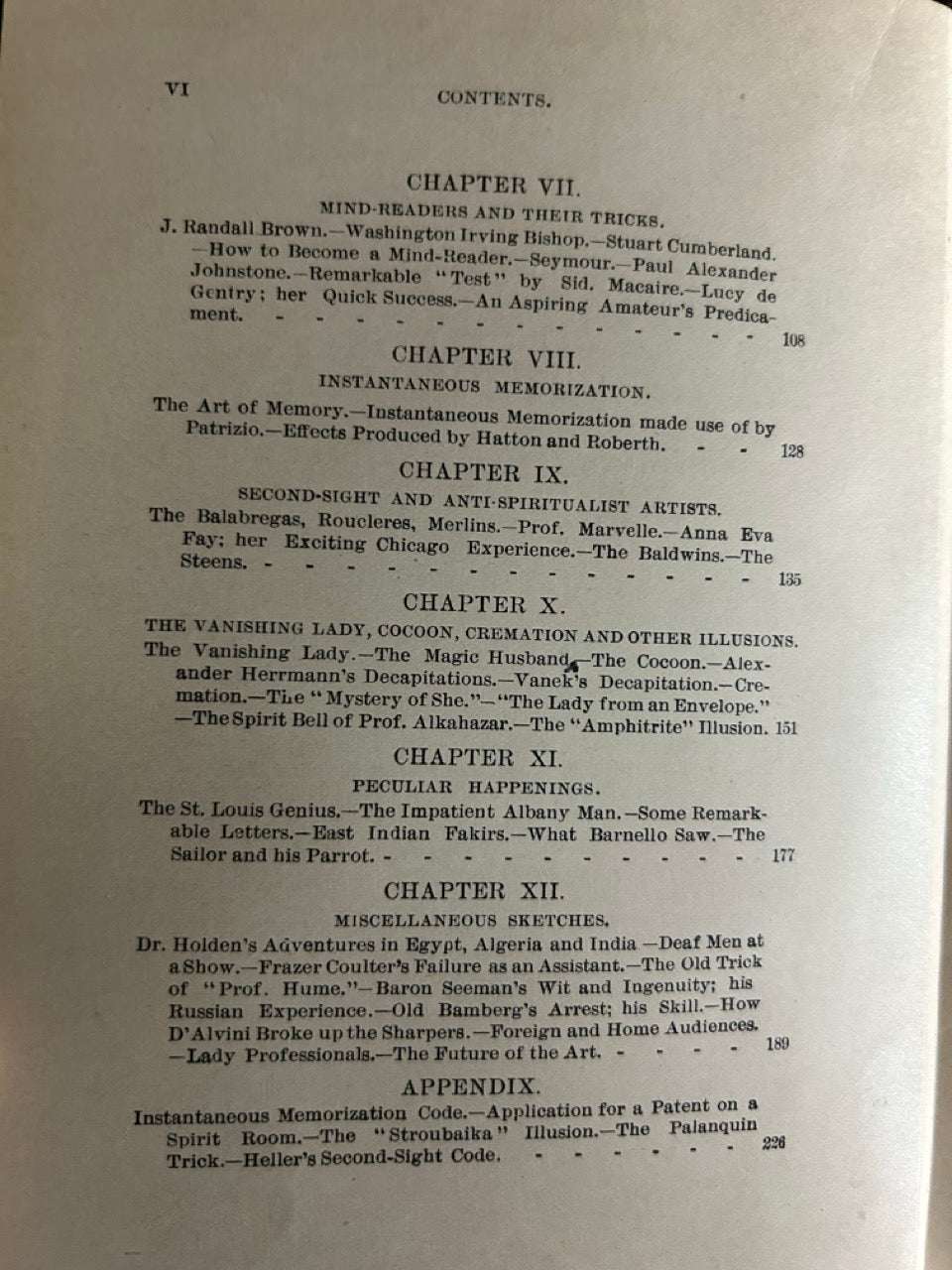 Leaves from Conjurers' Scrap Books - H.J. Burlingame (1891 ed, GREEN)