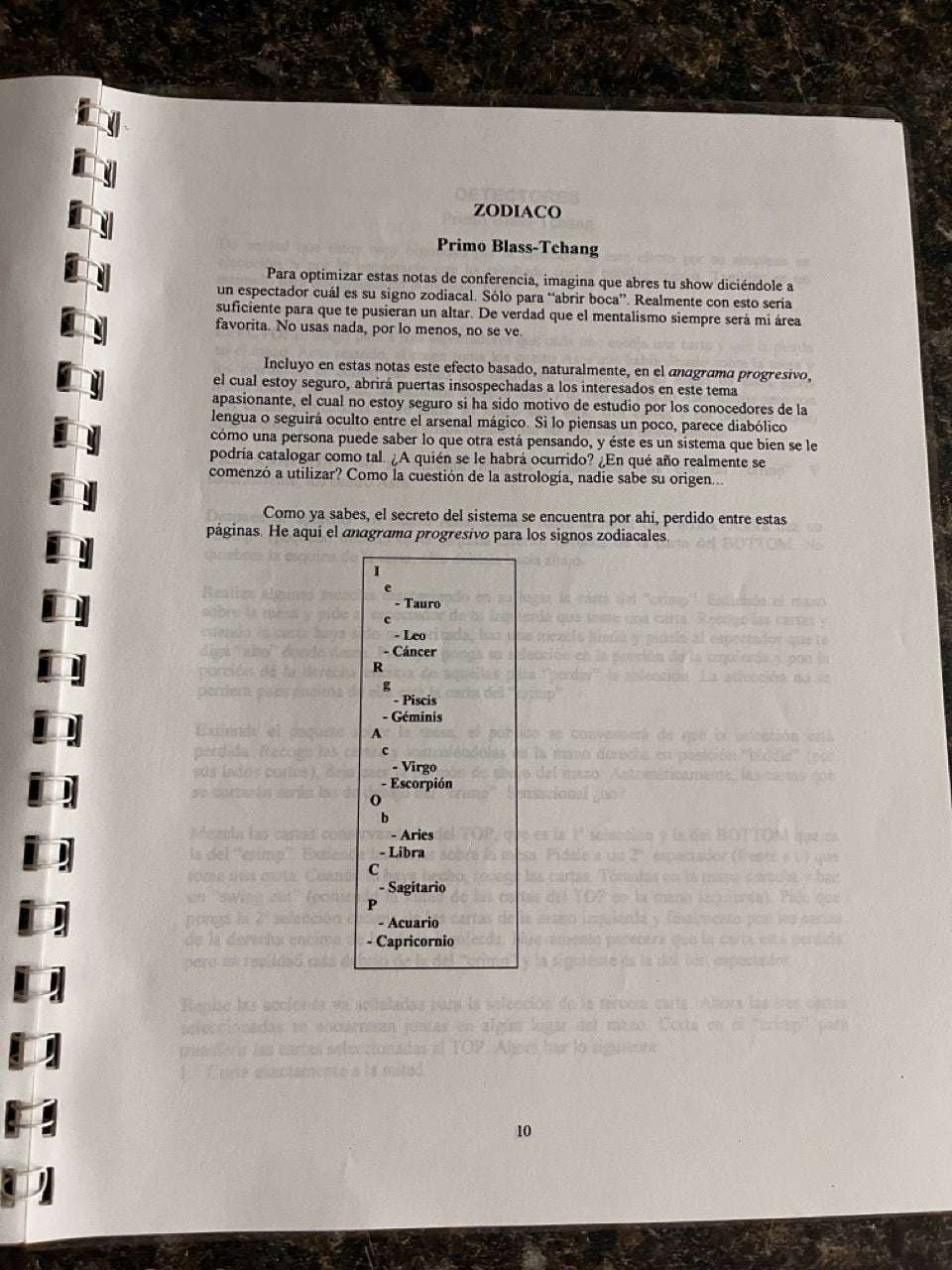 Misterios Ancestrales Modernos - Primo Blass-Tchang (SPANISH)