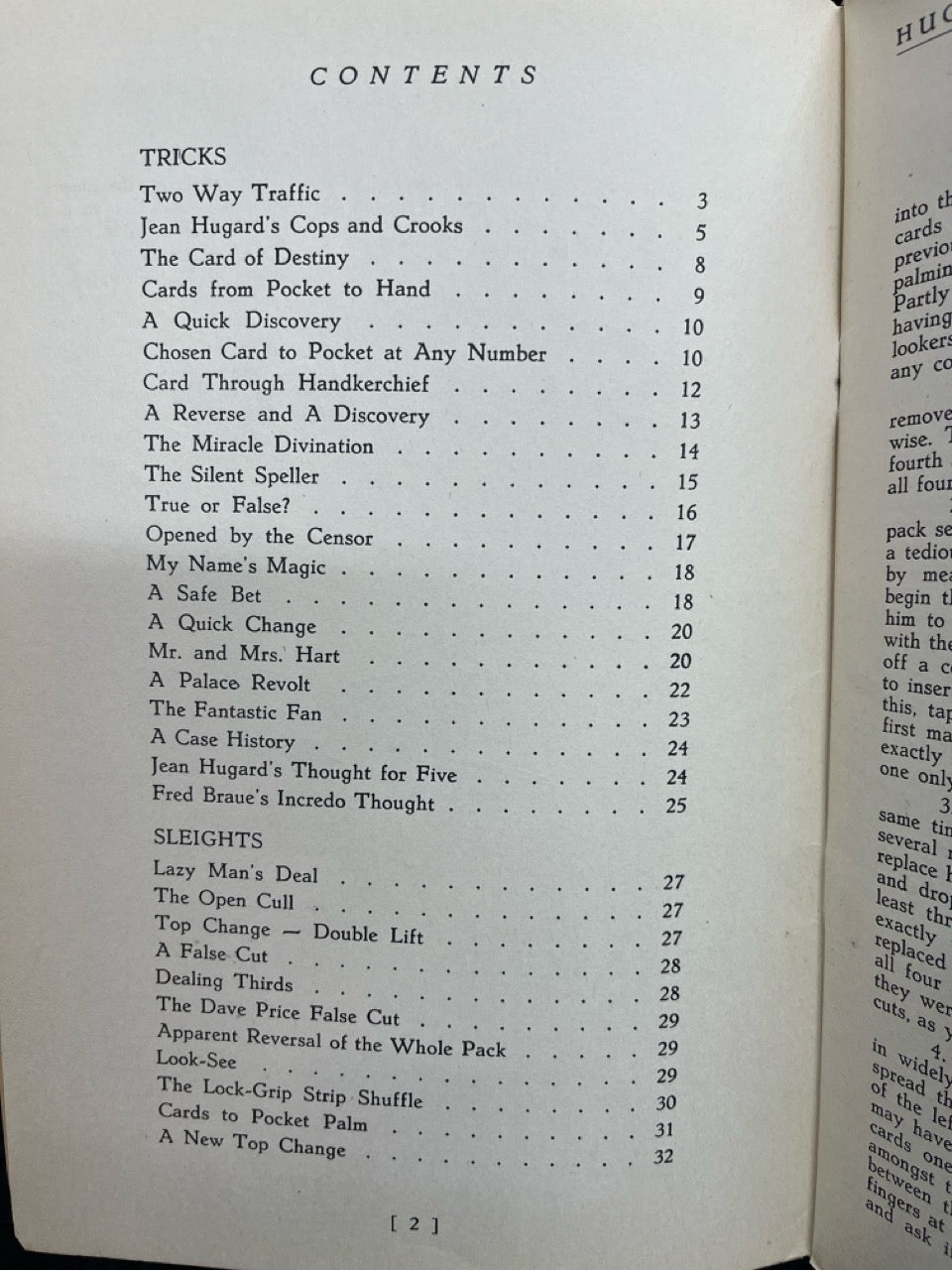 Miracle Methods #4 (Tricks and Sleights) - Hugard & Braue
