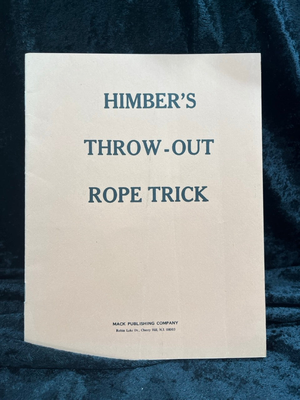 Himber's Throw-Out Rope Trick - Richard Himber