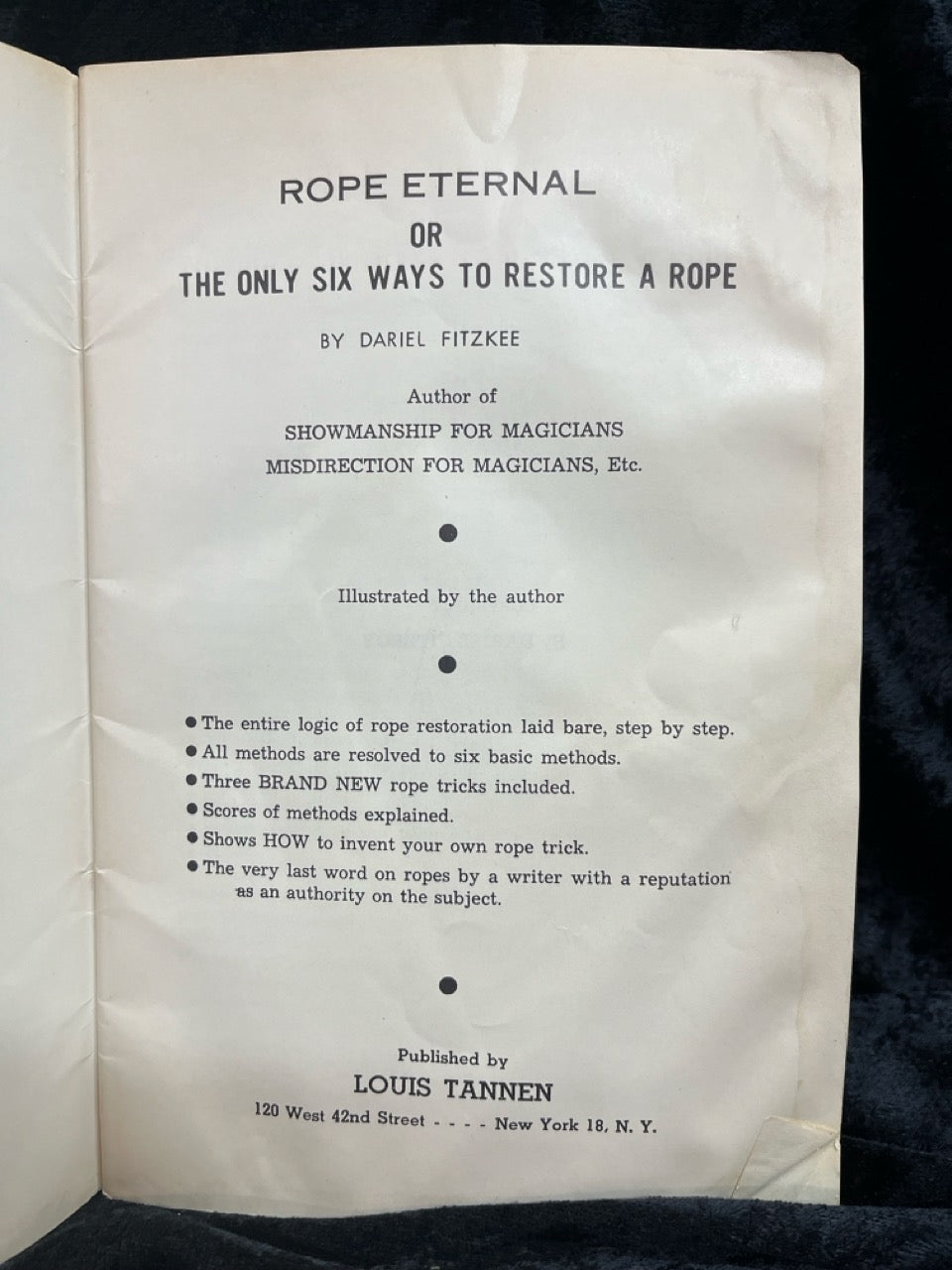 Rope Eternal - Dariel Fitzkee