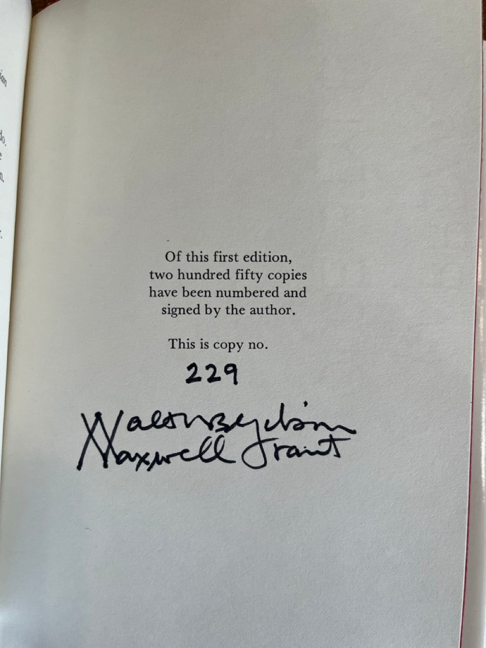 Norgil The Magician - Maxwell Grant (Walter B. Gibson) SIGNED & NUMBERED