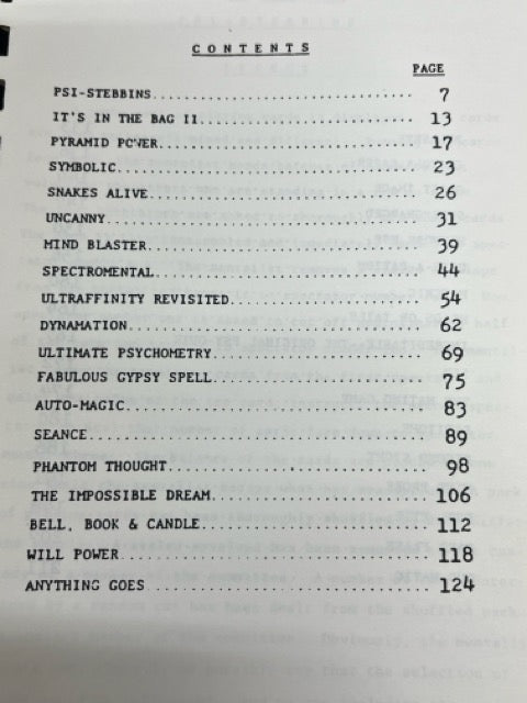 Larry Becker's World of Super Mentalism Book Two - SIGNED