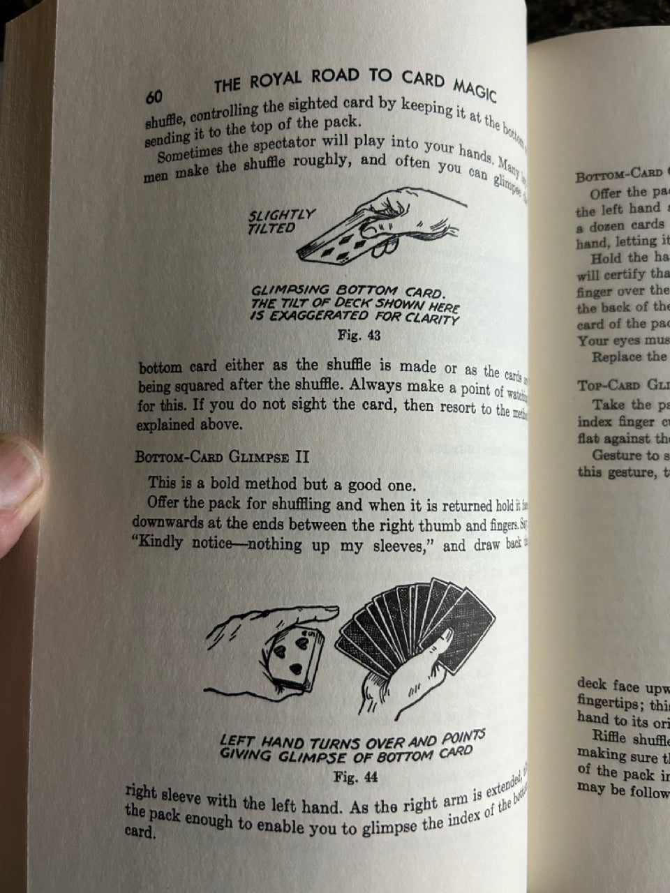 Card Tricks: The Royal Road To Card Magic - Jean Hugard & Frederick Braue (HC w/dj)