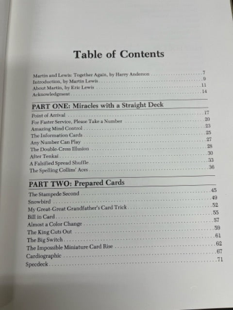 Martin's Miracles - Eric C. Lewis -SIGNED