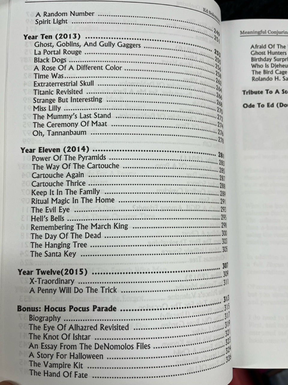 Meaningful Conjuring - Ed Solomon