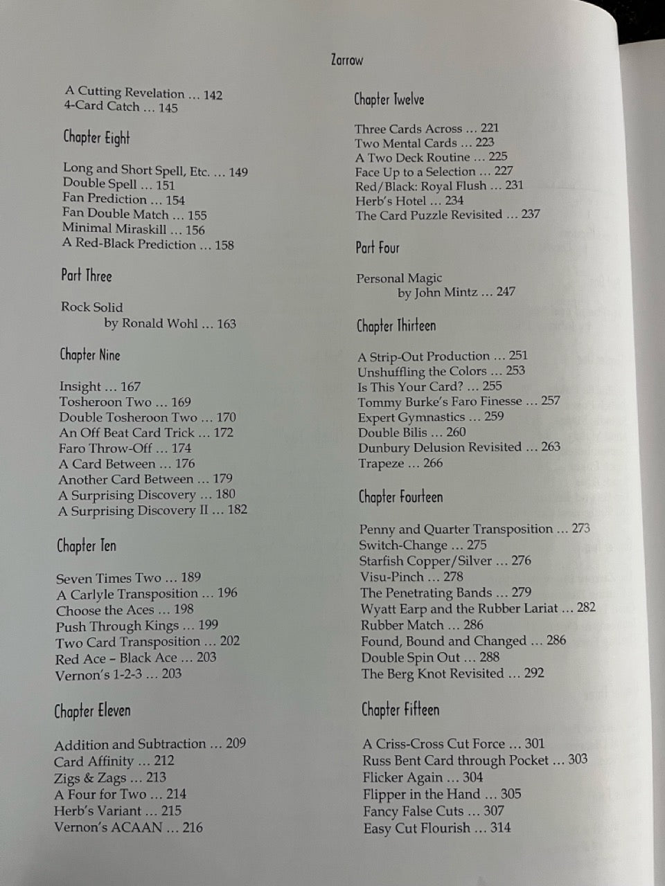 Zarrow: A Lifetime of Magic - David Ben