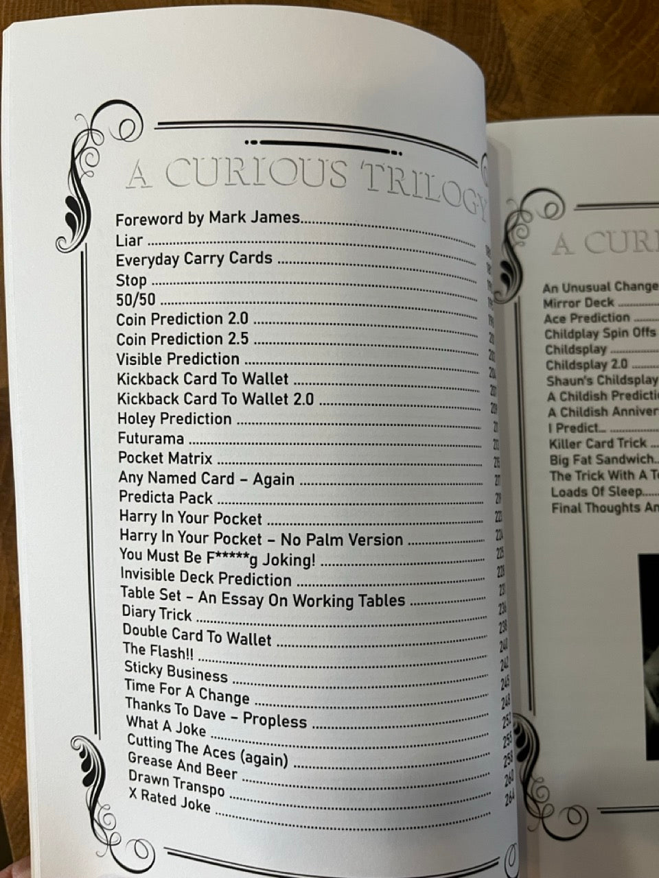 A Curious Trilogy - Chris Congreave