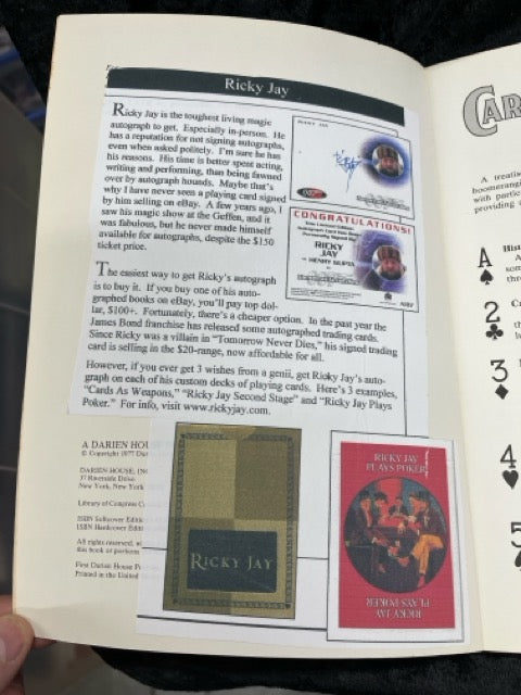 Cards As Weapons - Ricky Jay (pb)
