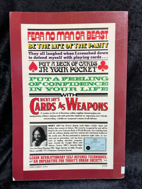 Cards As Weapons - Ricky Jay (pb)