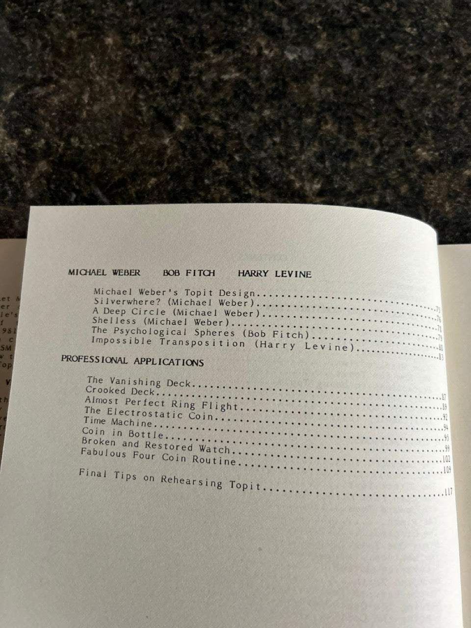 The Topit Book - Michael Ammar