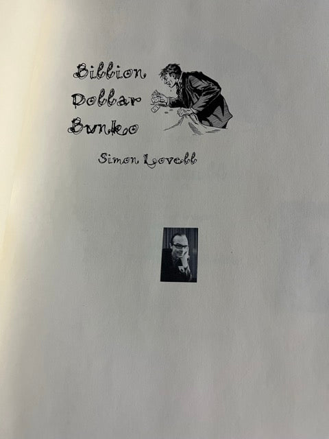 Billion Dollar Bunko - Simon Lovell (USED Copy)