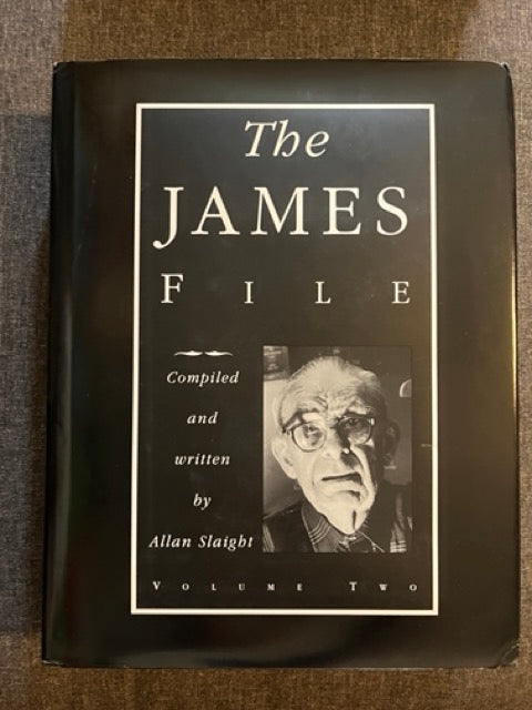 The James File 1 & 2 +Index - Allan Slaight
