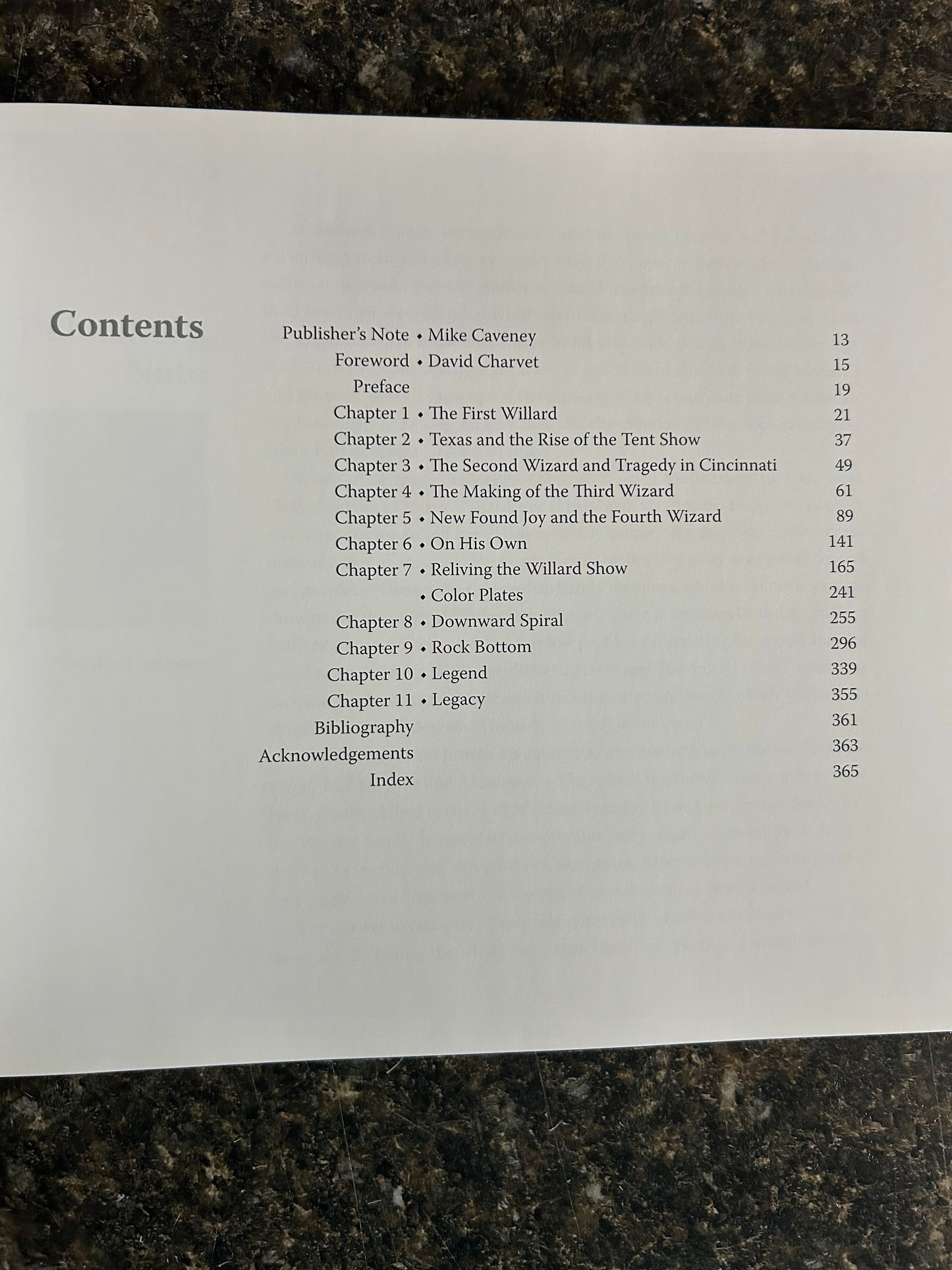 Willard: A Life Under Canvas - David Charvet