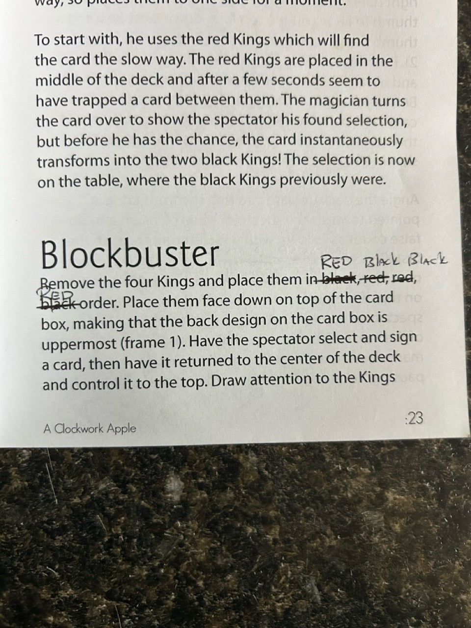 A Clockwork Apple - Chris Mayhew