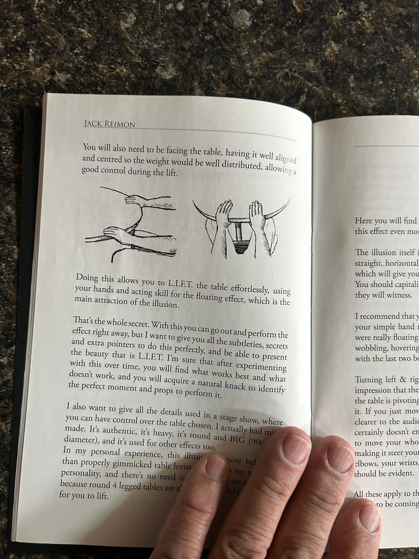 L.I.F.T. (Live Impromptu Floating Table) - Jack Reimon