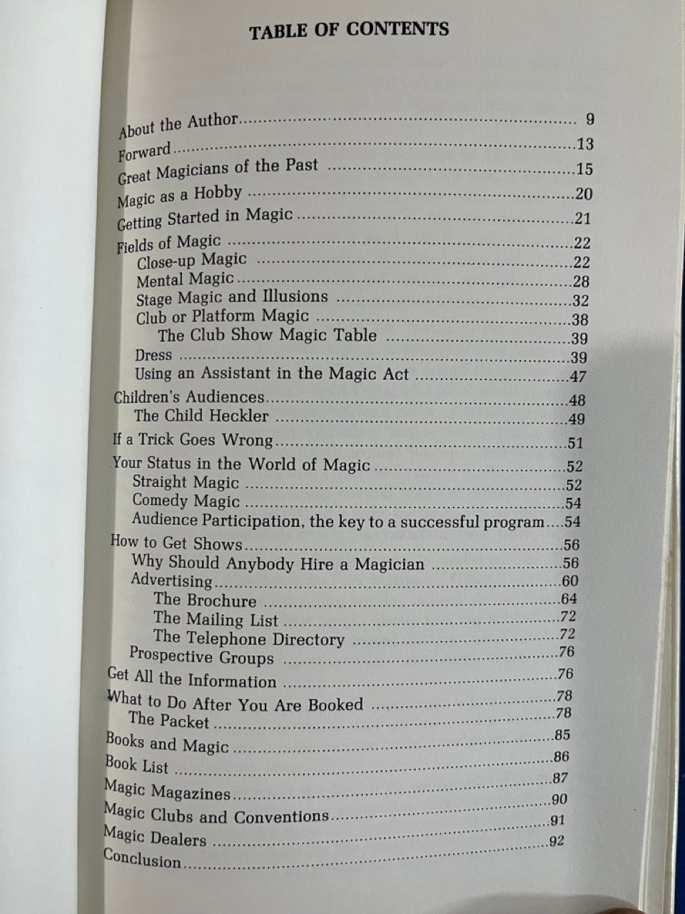 How To Become A Magician for Fun and Profit - Walter B. Graham - SIGNED