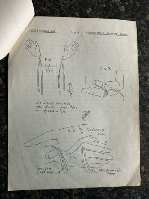 The Sensational Spirit Cabinet Act - Supreme Magic