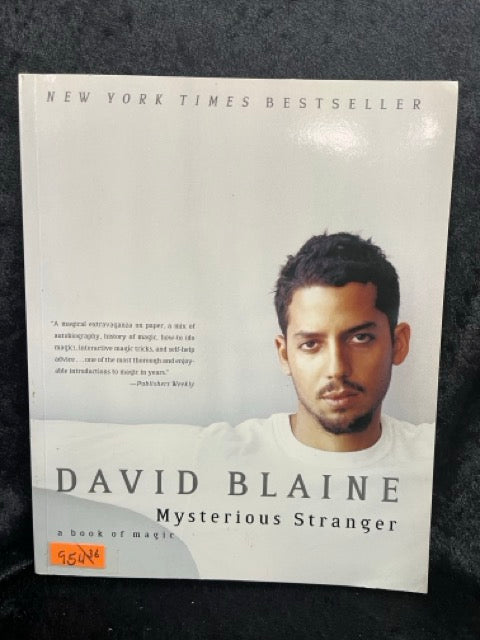 Mysterious Stranger - David Blaine - SIGNED (pb)