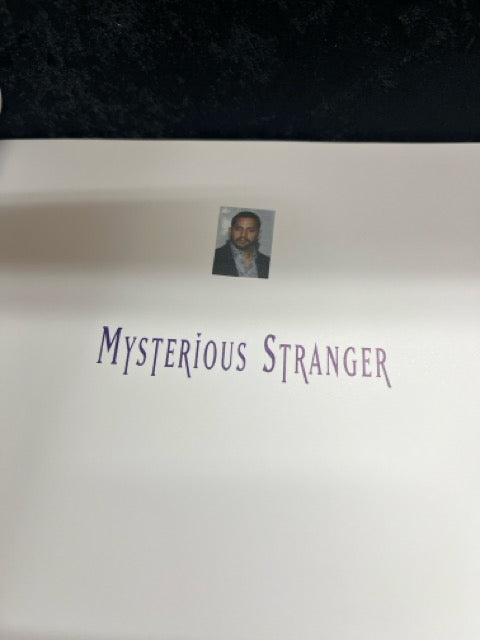 Mysterious Stranger - David Blaine - SIGNED (pb)