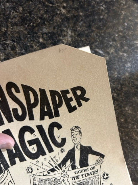 Newspaper Magic - Gene Anderson & Frances Marshall