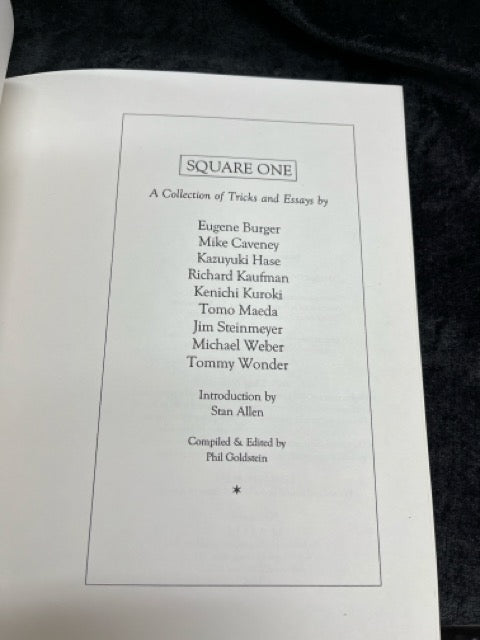 Magic Magazine Final Issue + Square One Booklet - Stand Allen