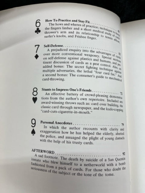Cards As Weapons - Ricky Jay (pb)