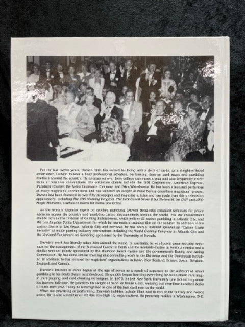 At The Card Table - Darwin Ortiz - FIRST edition