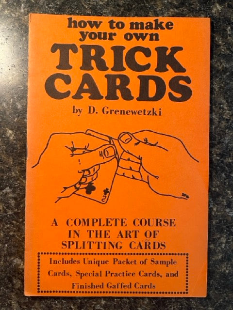 How to Make Your Own Trick Cards - D. Grenewetzki +Sample Cards