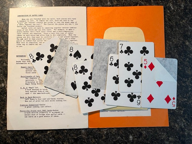 How to Make Your Own Trick Cards - D. Grenewetzki +Sample Cards
