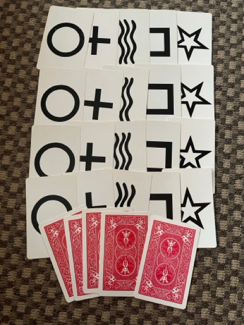 Jumbo ESP Deck (Bicycle) - US Playing Card Co. (Red Backs) (SM2)