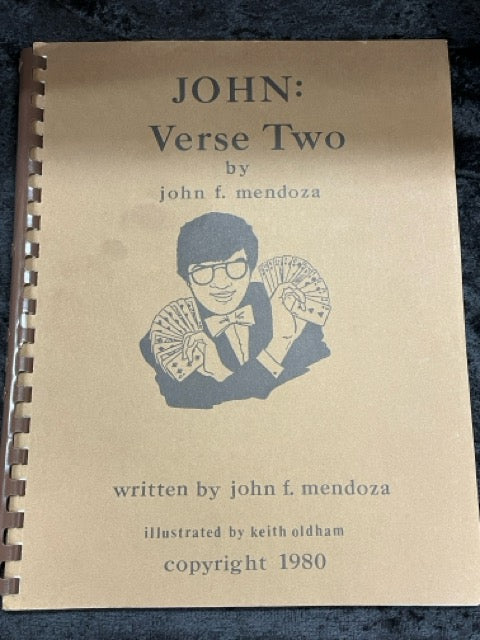 Book of John/John: Verse Two - John Mendoza - SIGNED
