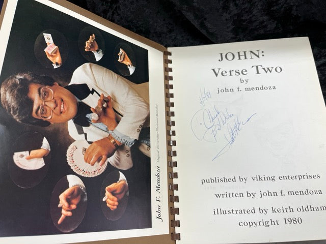 Book of John/John: Verse Two - John Mendoza - SIGNED