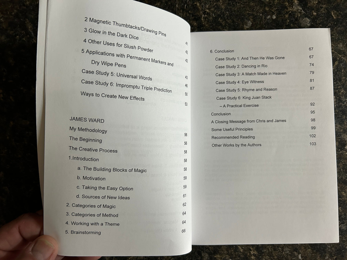 Creating the Impossible - Chris Wardle & James Ward