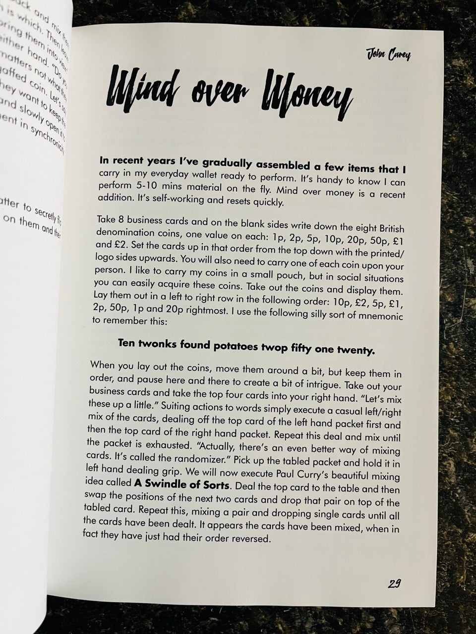 Carey's Way - John Carey - SIGNED