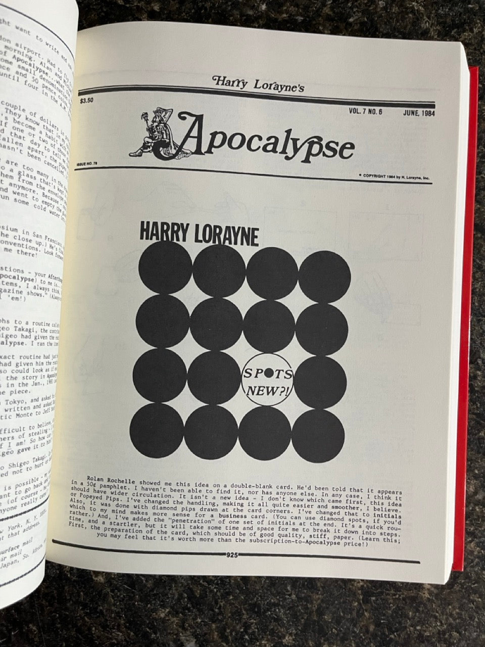 Apocalypse, Vol. 2 (6-10) - Harry Lorayne