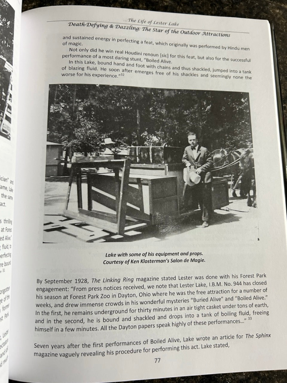 Buried Alive Every Afternoon Burned Alive Every Evening, The Life of Lester Lake - Julie A. Schlesselman