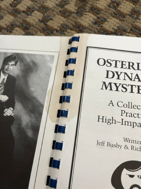 Dynamic Mysteries - Richard Osterlind (Damaged Copy)