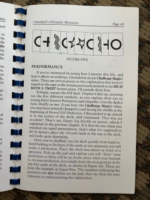 Dynamic Mysteries - Richard Osterlind (Damaged Copy)