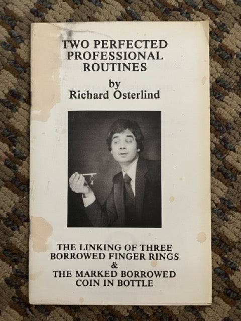 Two Perfected Professional Routines - Richard Osterlind