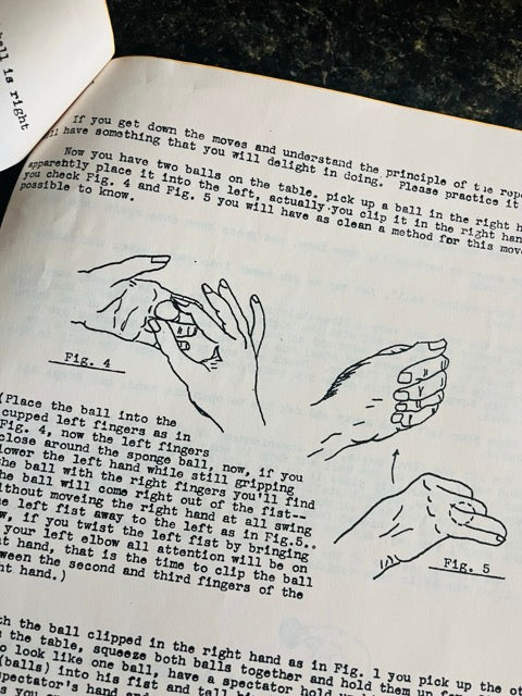 Irv Weiner's Sponge Ball Routine