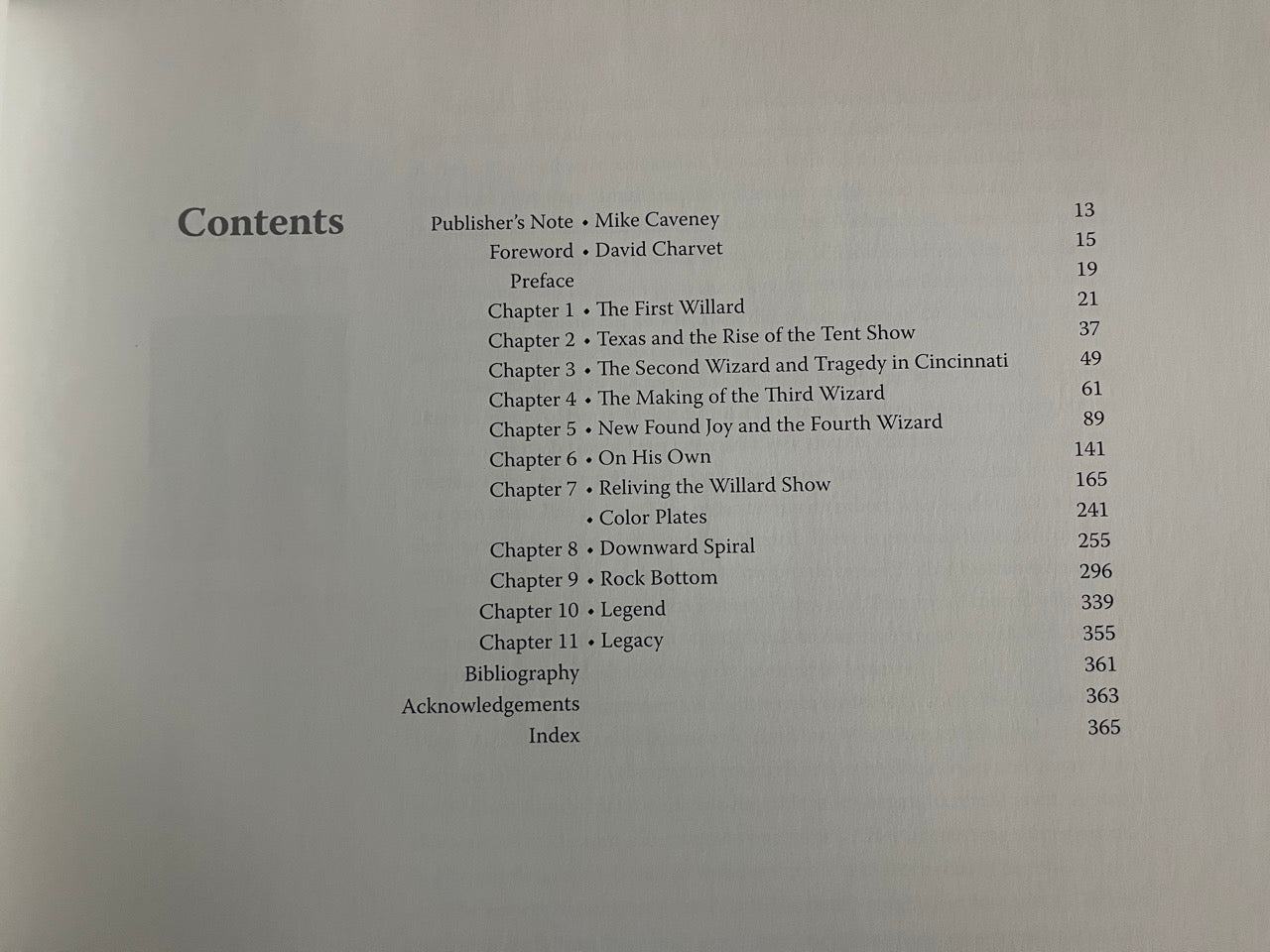 Willard: A Life Under Canvas - David Charvet - DELUXE Edition