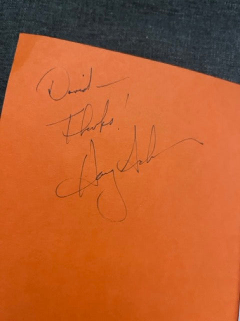 The Shadow and Other Card Mysteries - Harry Anderson - SIGNED